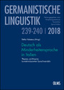 Deutsch als Minderheitensprache in Italien - Theorie und Empirie kontaktinduzierten Sprachwandels.