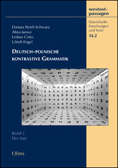 Deutsch-polnische kontrastive Grammatik - Band 2: Der Satz