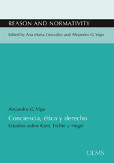 Conciencia, ética y derecho - Estudios sobre Kant, Fichte y Hegel